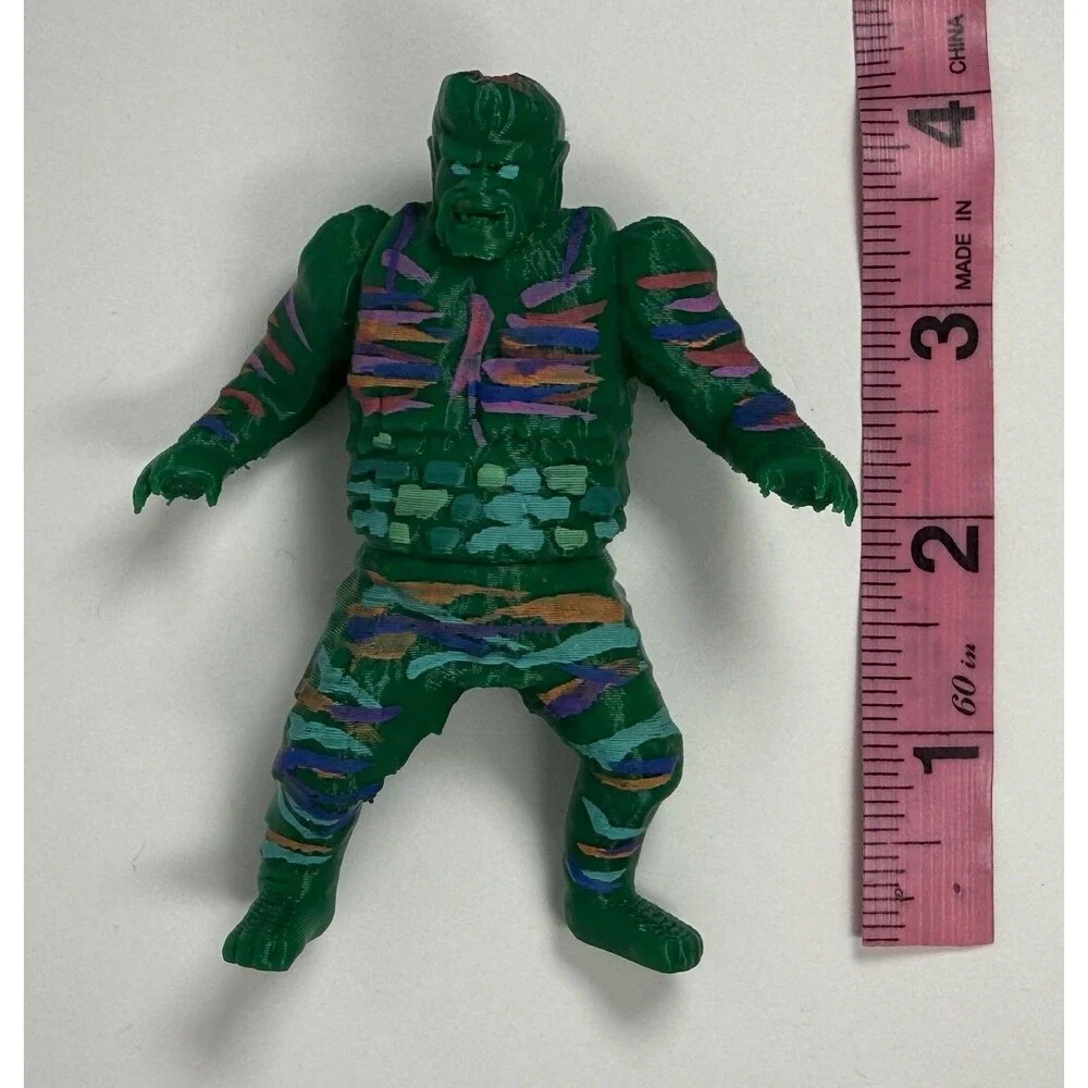 War Of The Gargantuas HAND PAINTED Figure Toy Green with War Paint